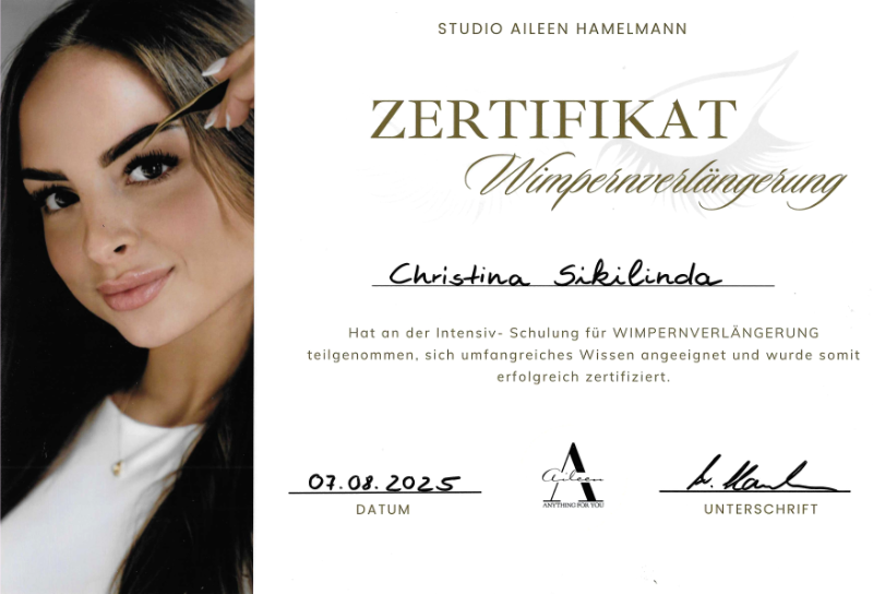 Wimpernverlängerung